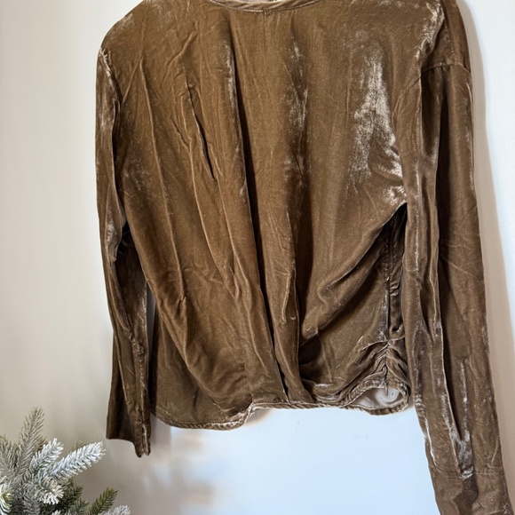 Zara velvet top - Picture 2 of 3